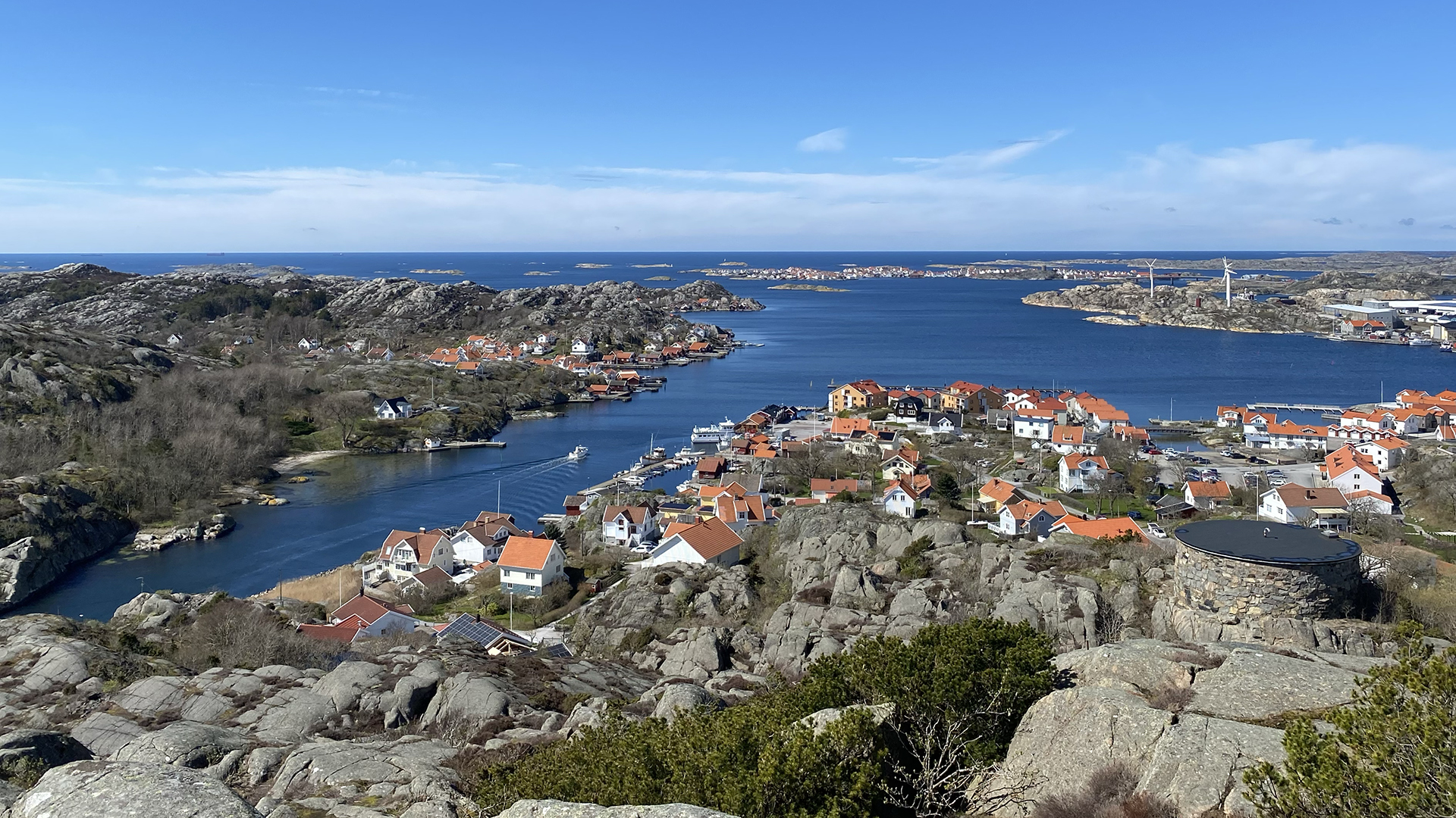 Vy från Tjörnehuvud